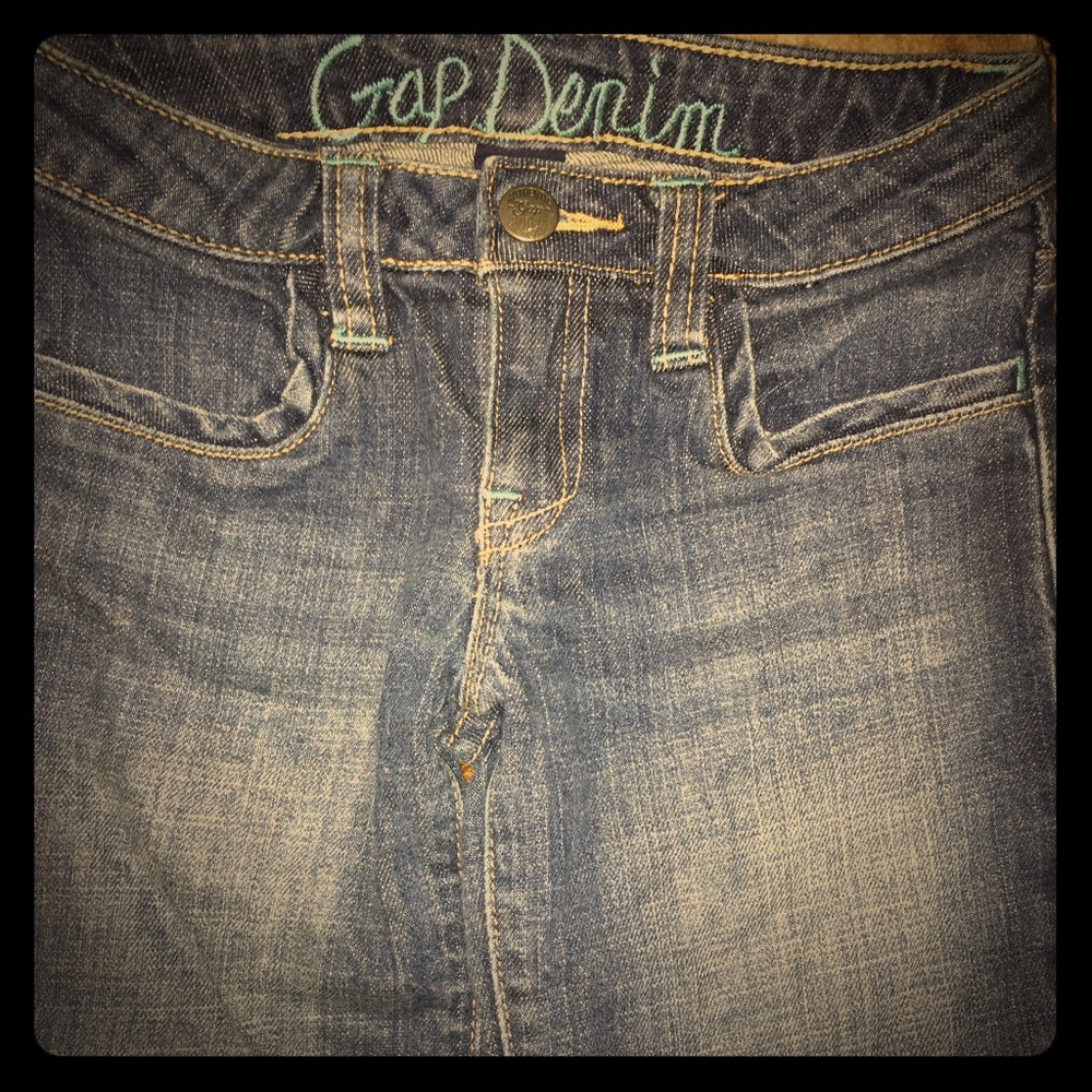 GAP cuffed denim shirts